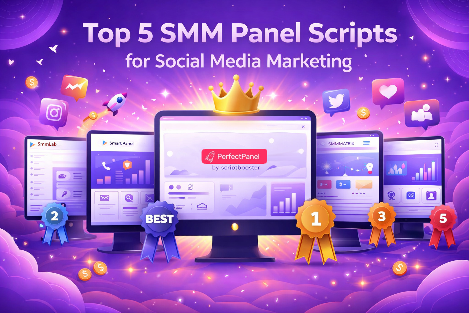 Top 5 SMM Panel Scripts for Social Media Marketing
