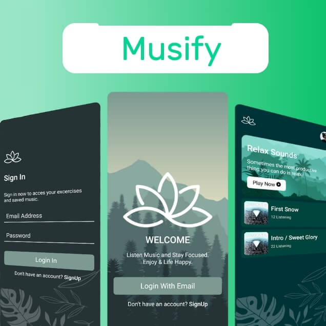 Musify - Modern Music Player PHP Script