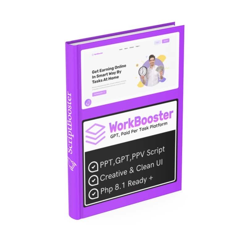 WorkBooster - Pay Per Task Platform